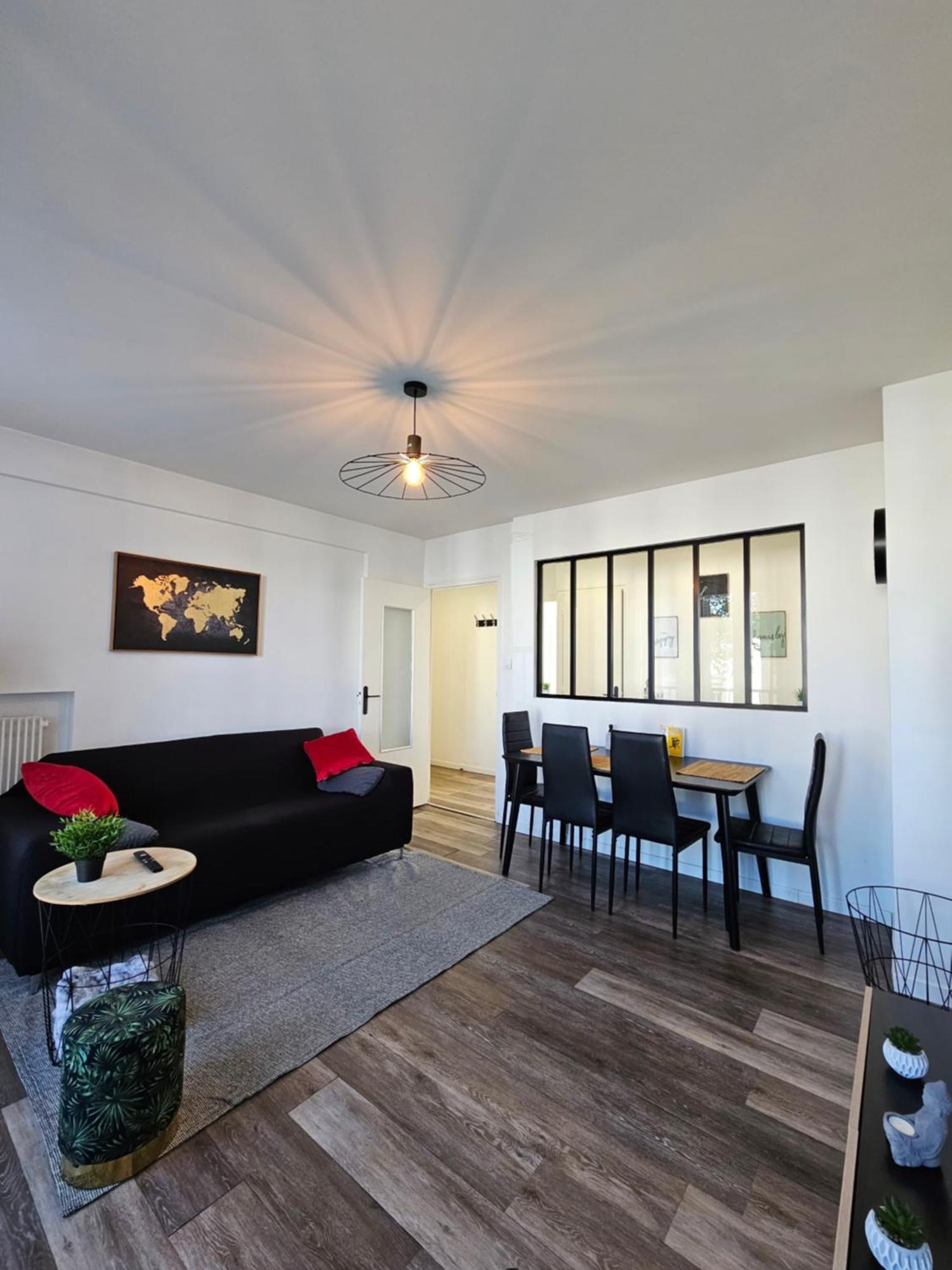 Charmant & Spacieux 3 Chambres - Mm Apartment - Lyon Grand Parilly Venissieux Bagian luar foto